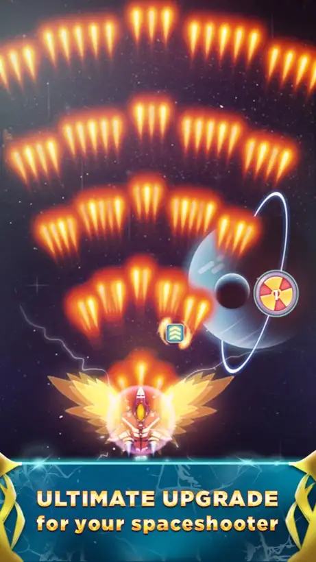 Gameplay screenshot of Galaxy Shooter – Space War